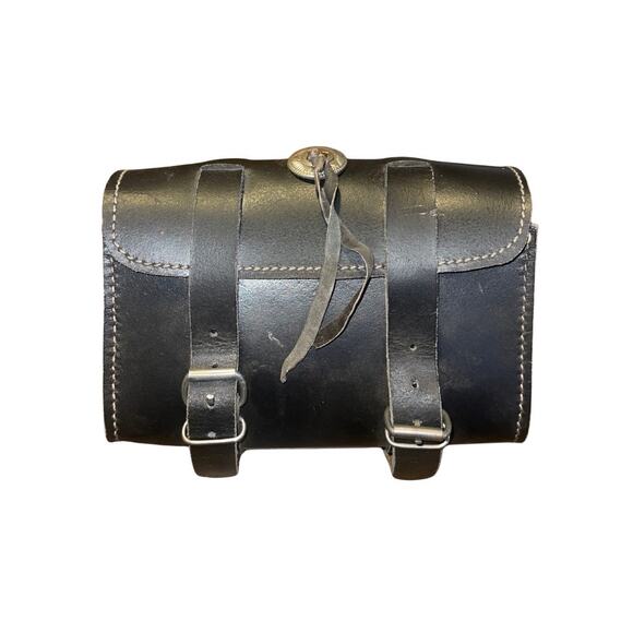 Motorcycle Tool Black Saddle Bag Biker - Picture 1 of 4